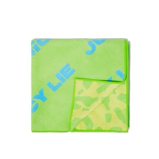 Juicy Lie Towel (Green/Yellow)