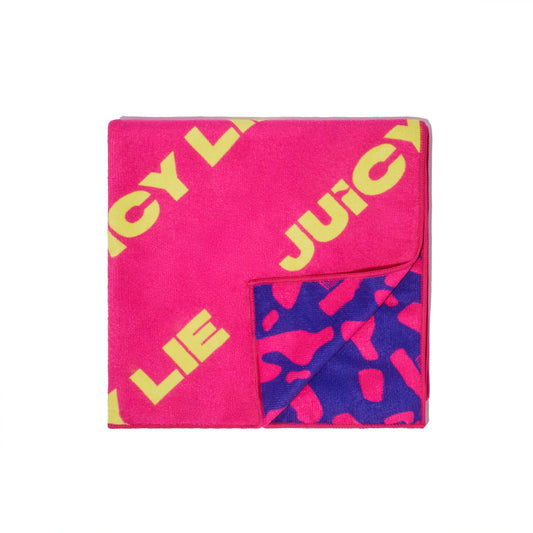 Juicy Lie Towel (Navy/Pink)